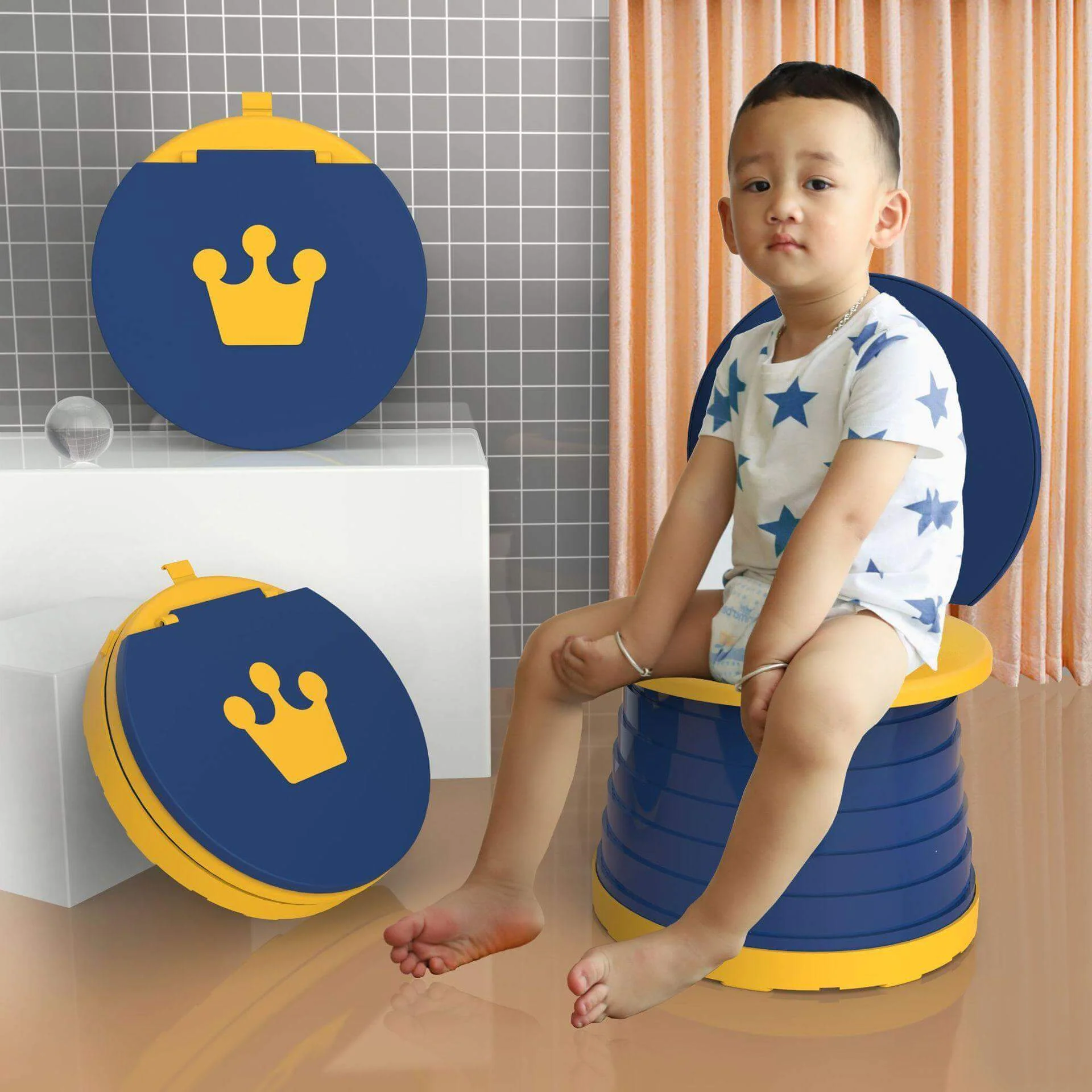 Portable Kids Travel Potty Training Seat - Image 1