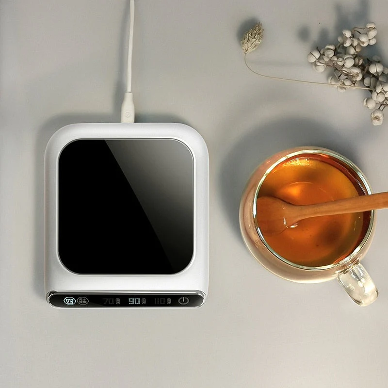 Elegant Smart USB Mug Warmer Coaster - Image 2
