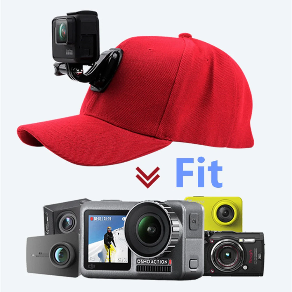 Adjustable Action Camera Hat - Image 3