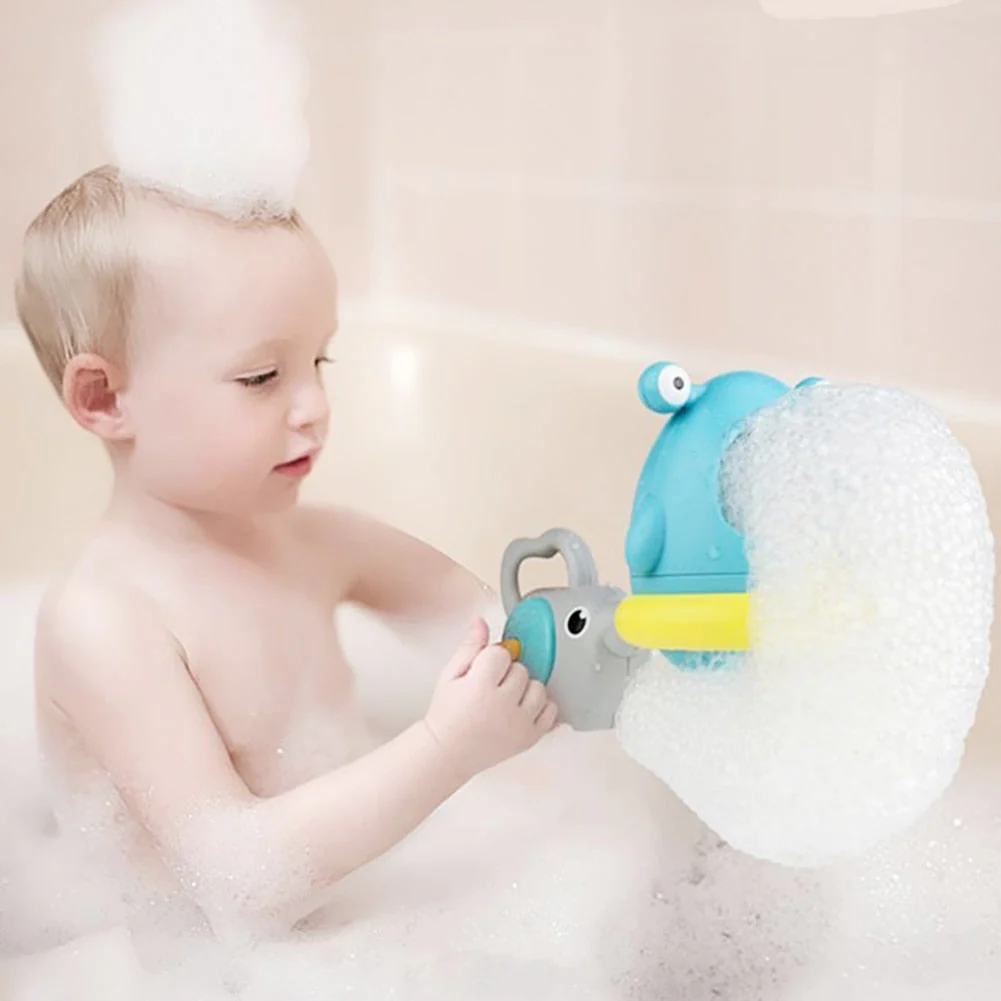 Shark Bubble Blowing Bathtub Toy - Image 2