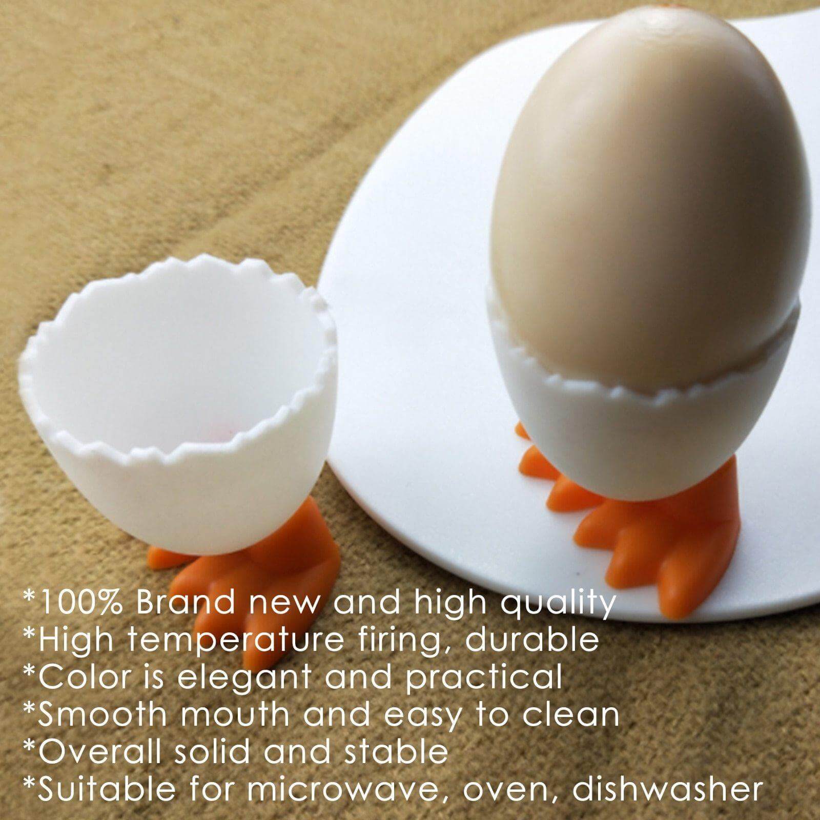4Pcs Creative Chicken Egg Holder - Image 2