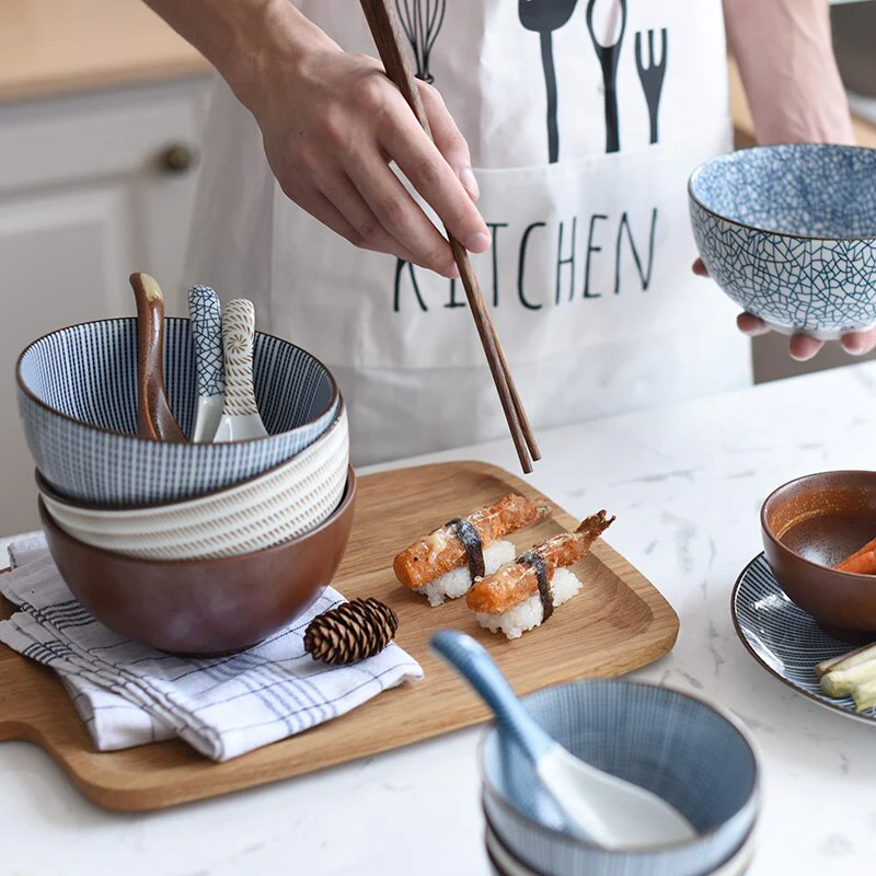 Japanese Classical Modern Ceramic Bowls - Image 1