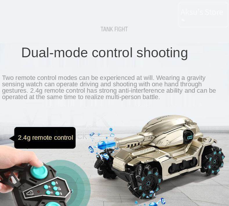 Gesture Sensing Water Spraying Tank - Image 2
