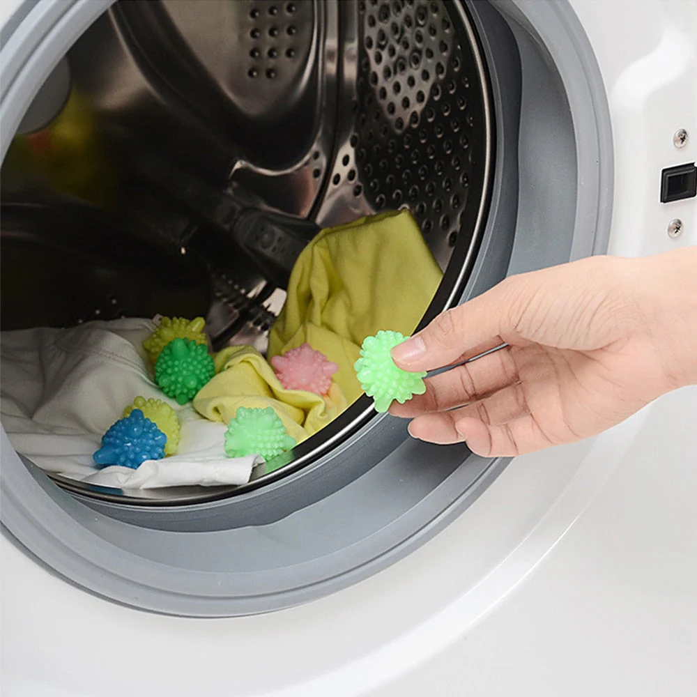 10pcs Starfish Magic Reusable Dirt Cleaner Laundry Balls - Image 2