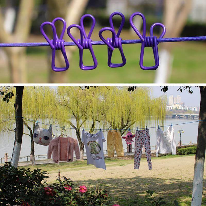 Portable Easy Dry Windproof Travel Camping Drying Rope - Image 3