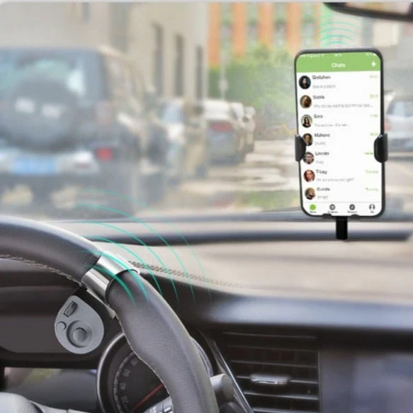 Steering Wheel Mini Wireless Phone Controller - Image 1