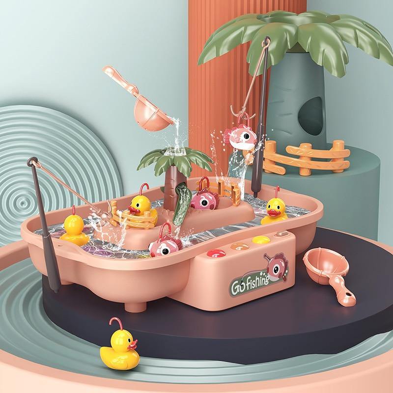 Baby Fishing Board Bathing Toy Game - Image 2
