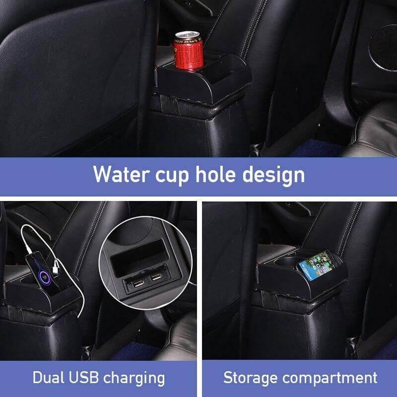 Multifunctional Universal Car Armrest Storage Box - Image 2