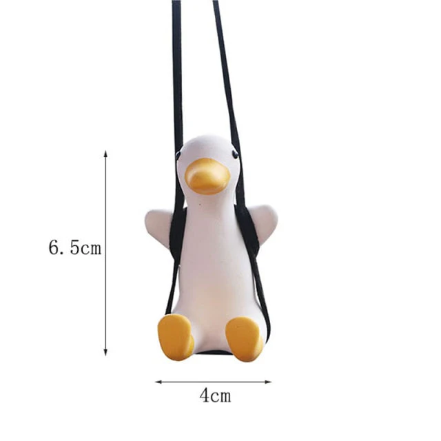 Swinging Duck Car Mirror Ornament - Image 3