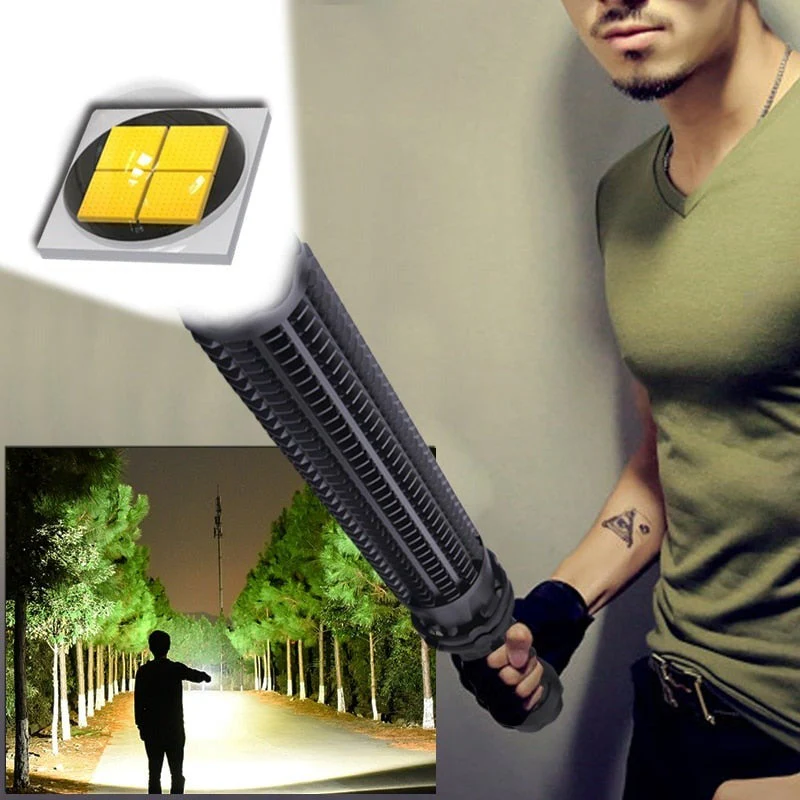 Led Flashlight Self Defense Baseball Bat - Image 1