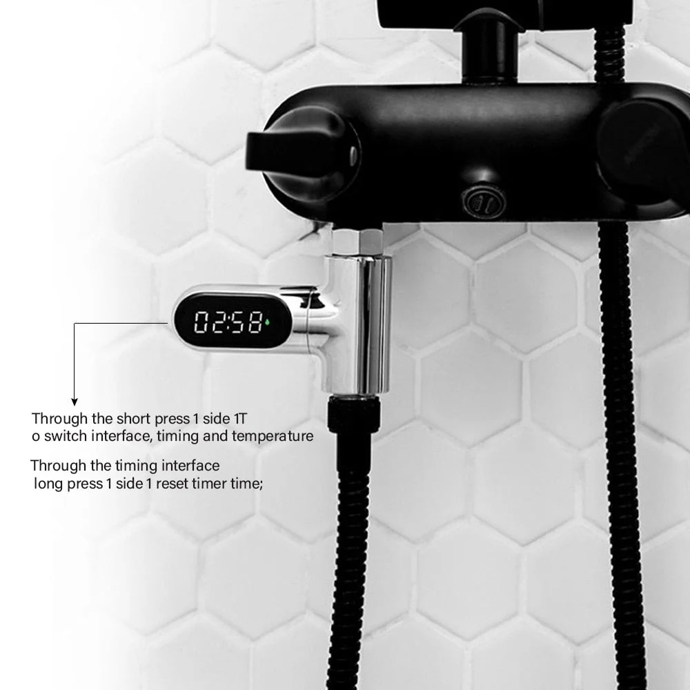 LED Screen Bath Water Thermometer Faucet - Image 2