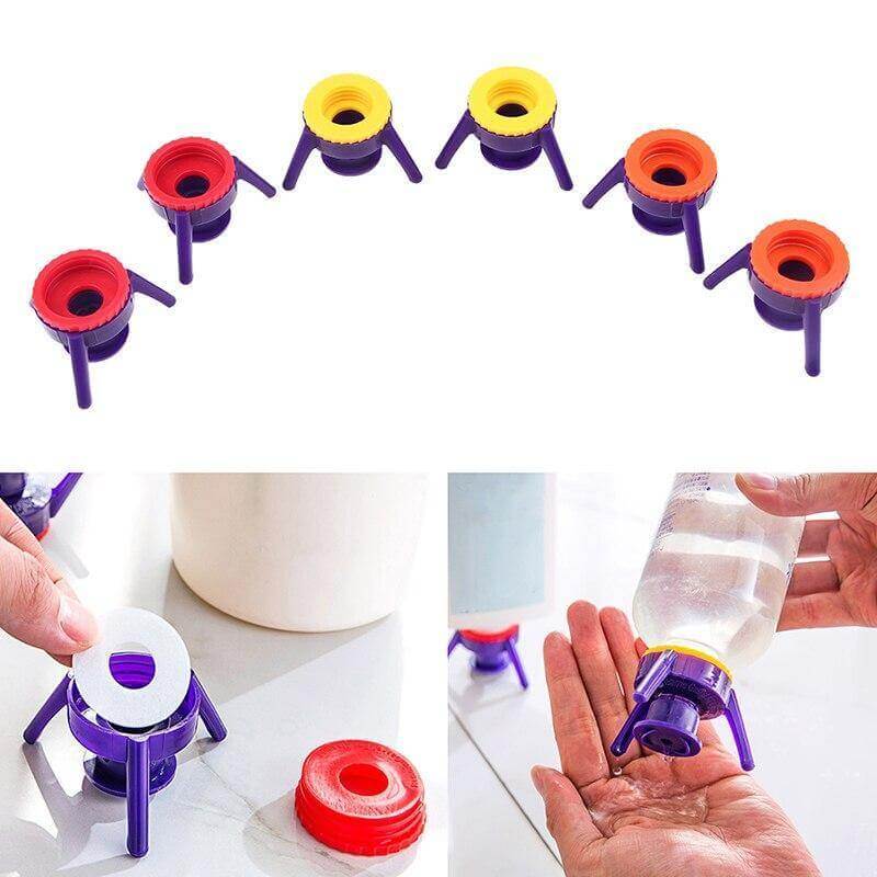 6Pcs Leakproof Bottle Cap Stand - Image 2