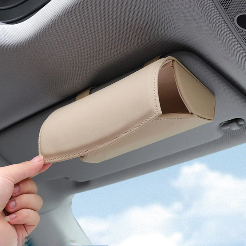 Car Front Sun Glasses Case Box - Image 2
