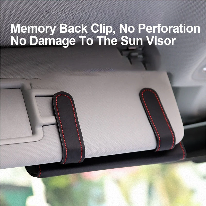 Car Front Sun Glasses Case Box - Image 3