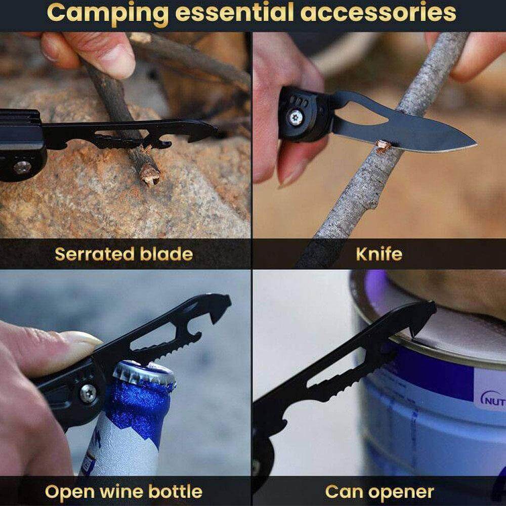 14in1 Portable Stainless Steel Outdoor Tool - Image 3
