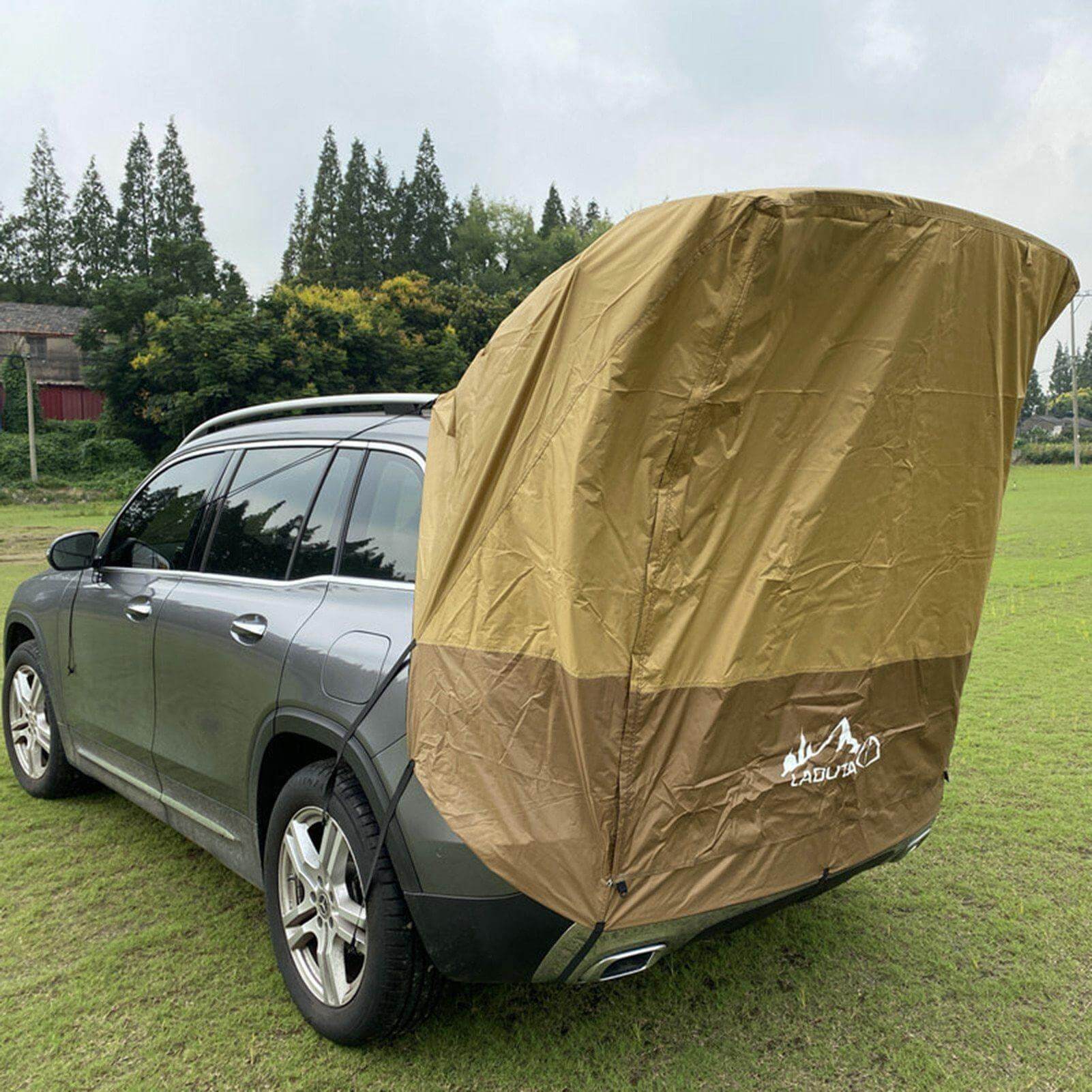 Camping Waterproof Car Sunshade Trunk Tent - Image 3