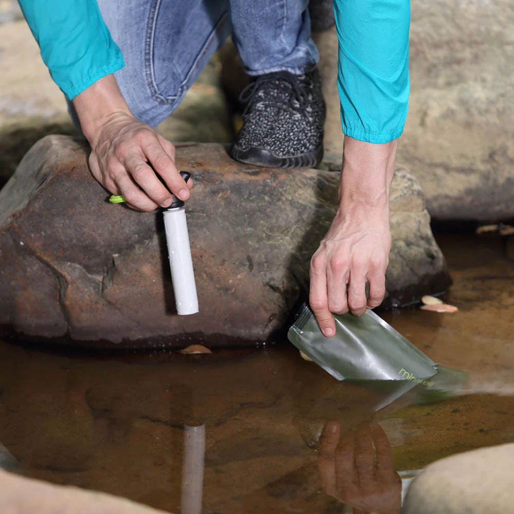 Camping Water Purification Filtered Bottle - Image 1