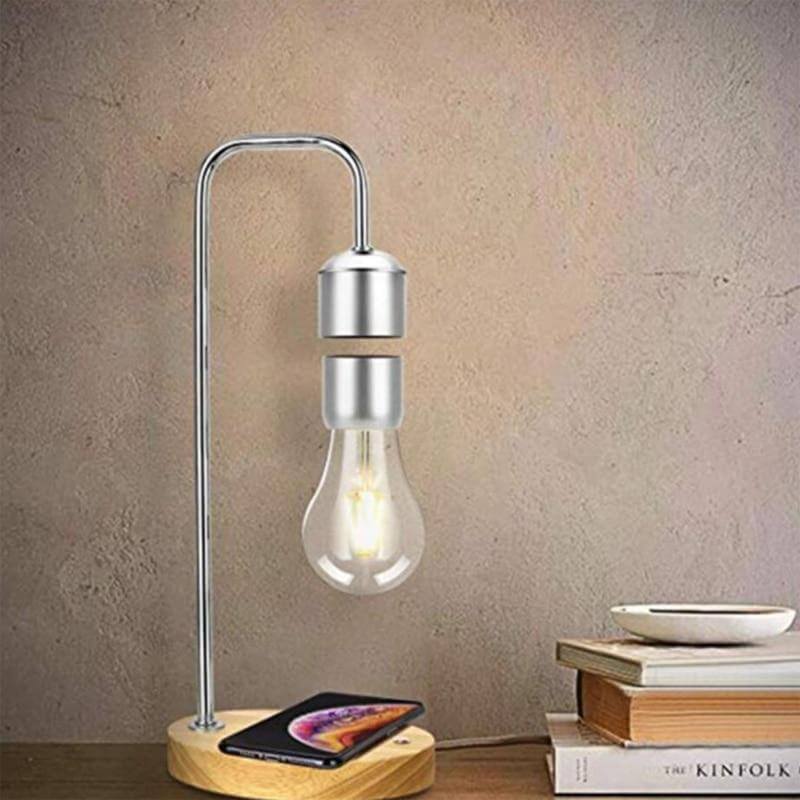 Magnetic Levitating Wireless Bulb Desk Lamp - Image 3