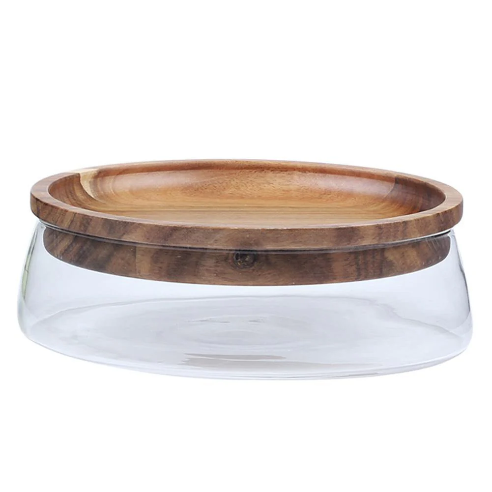 Elegant Glass Bowl Dried Food Storage Box - Image 3