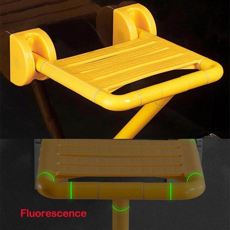 Stainless Steel Wall Mounted Folding Stool - Image 3