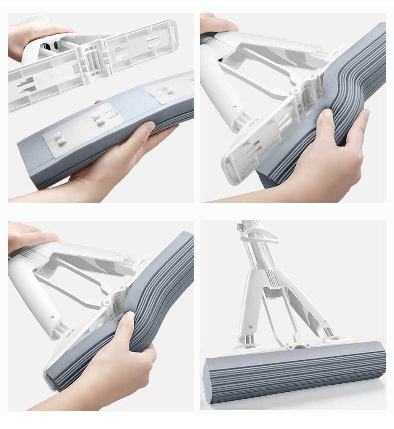 Double-Fold Automatic Easy Squeeze Mop - Image 3