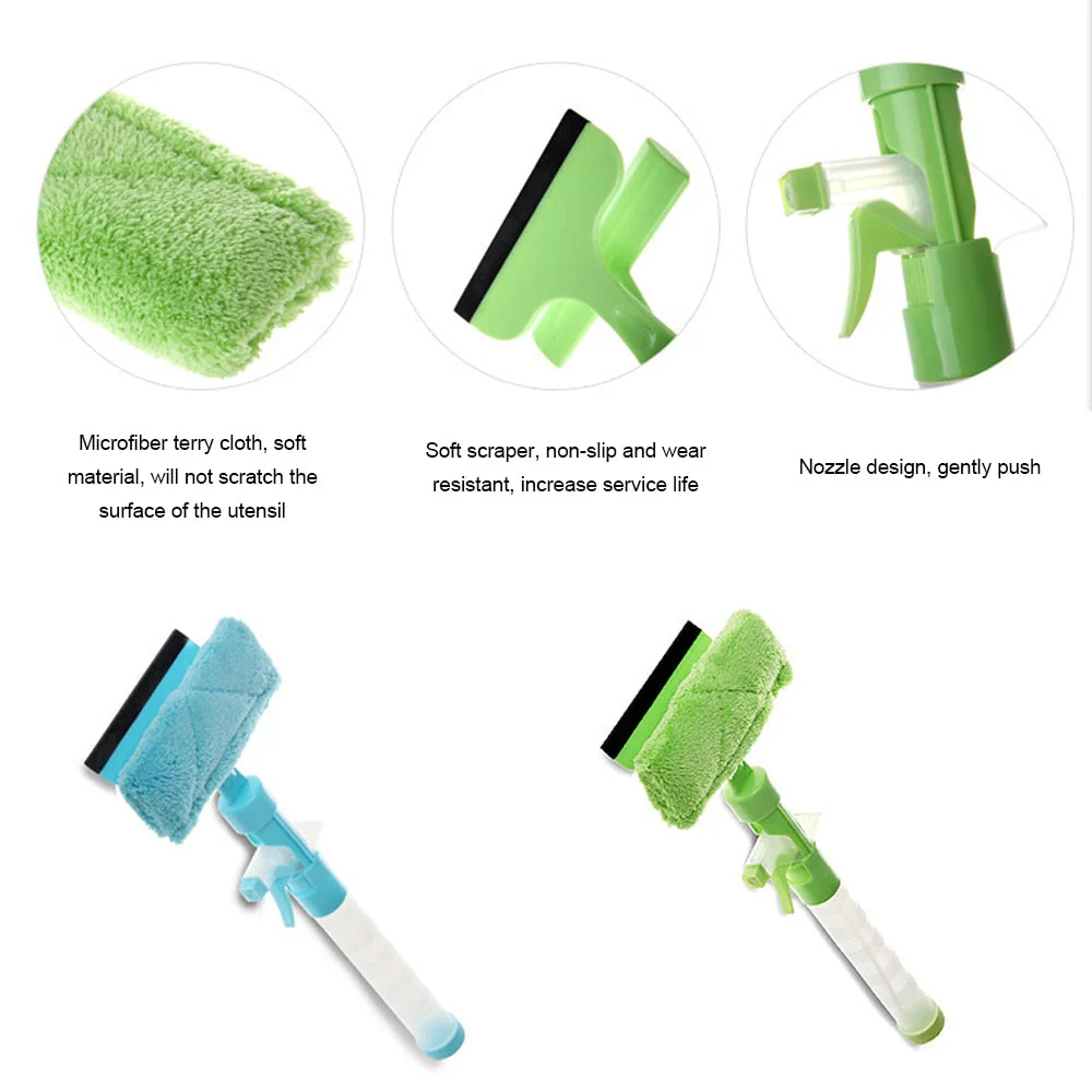 3in1 Window Spray Jet Scraper Cleaner - Image 2