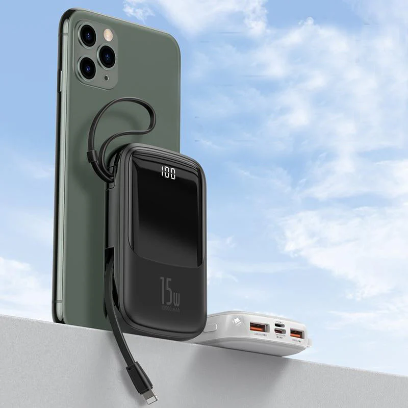 Built-in Charger Mini Power Bank - Image 1
