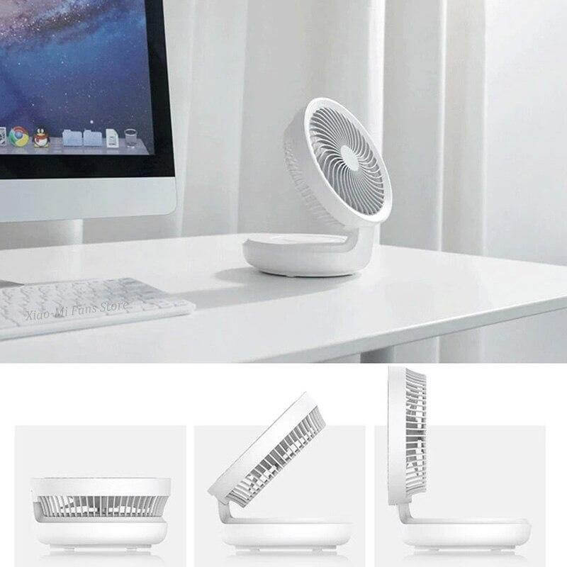 Rechargeable Foldable Wireless Fan Night lamp - Image 3