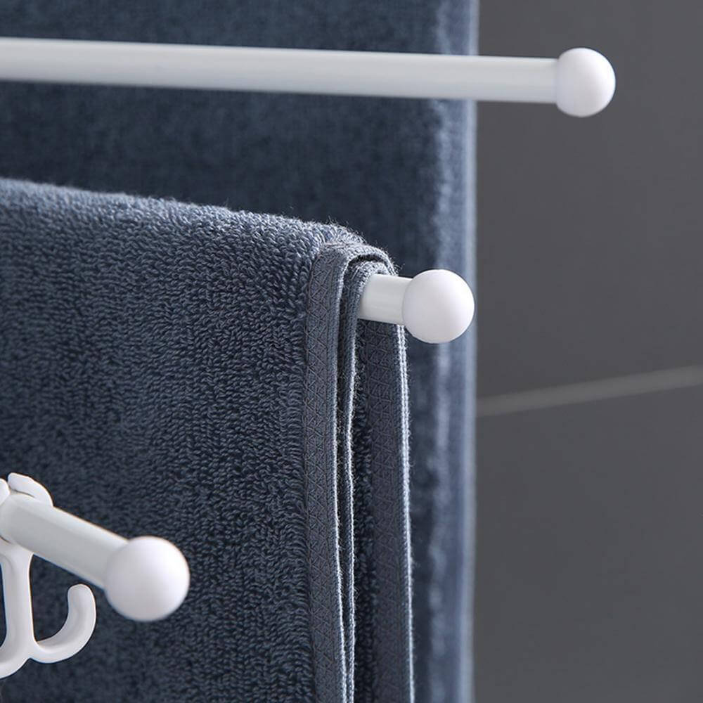 Wall-Mounted Rotating Multi-Layer Towel Rack - Image 2