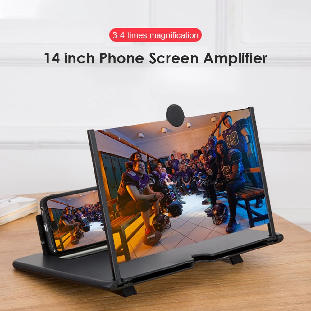 Universal HD Smartphone Screen Magnifier Movie Box - Image 1
