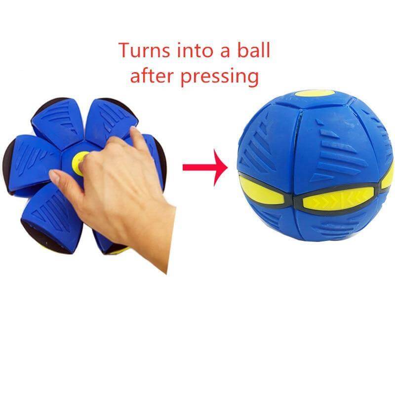 LED Flying UFO Disc Ball Toy - Image 3