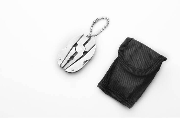 6in1 Foldable Travel Camping Keychain Tool Kit - Image 3