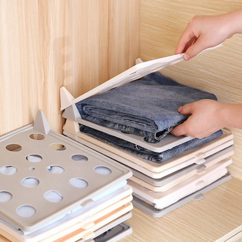 Multifunctional Wardrobe T-Shirt Organizer Board - Image 1