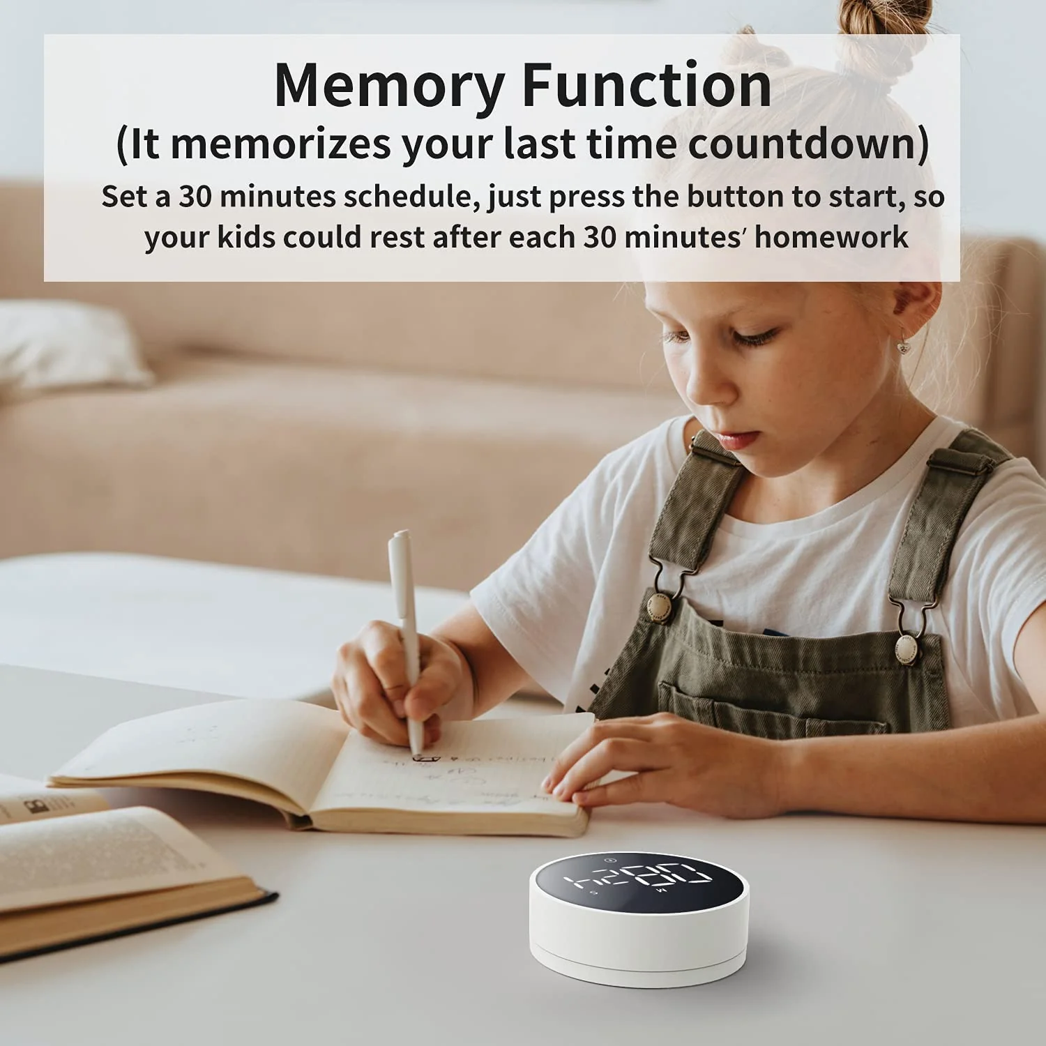 Digital LED Magnetic Kitchen Timer - Image 3