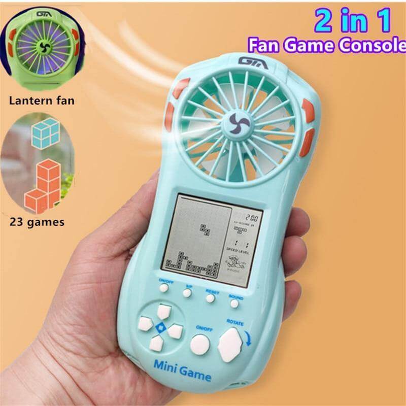 2in1 Portable Mini Game Console with Fan - Image 2