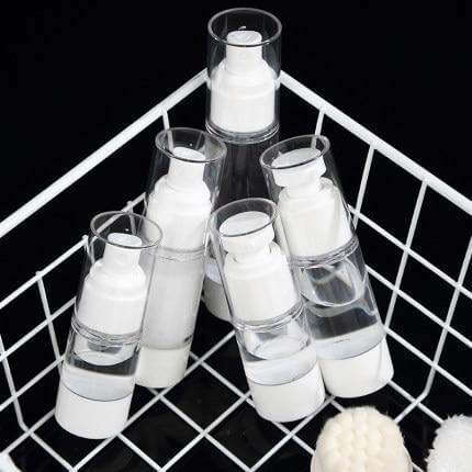 Reusable Clear Travel Airless Pump Bottle Spray - Image 3