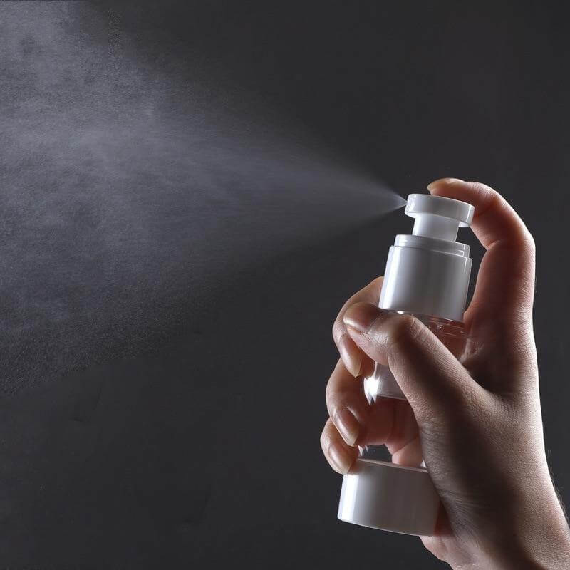 Reusable Clear Travel Airless Pump Bottle Spray - Image 2