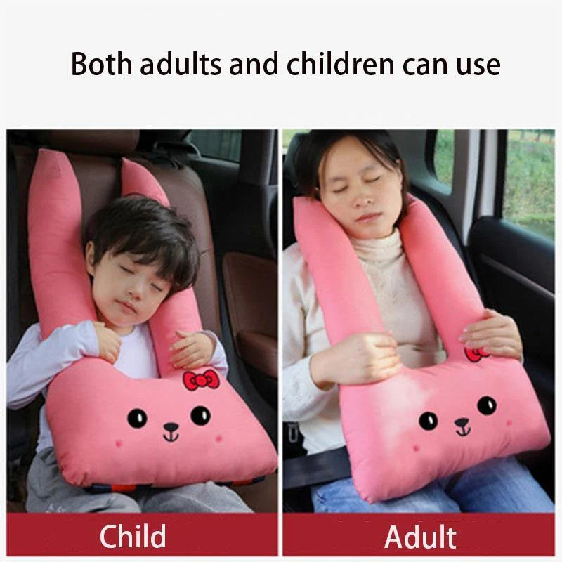 Kids Car Seat Belt Travel Pillow - Image 2
