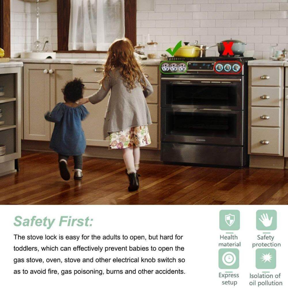 2Pcs Kids Safety Gas Switch Cover - Image 2