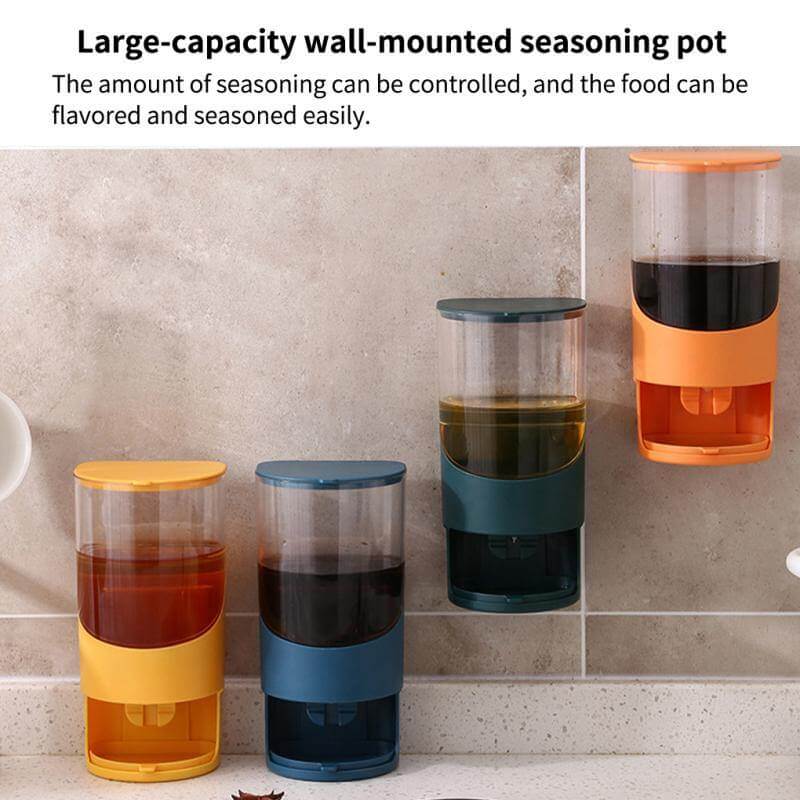 Wall Mounted Kitchen Oil Storage Dispenser - Image 3