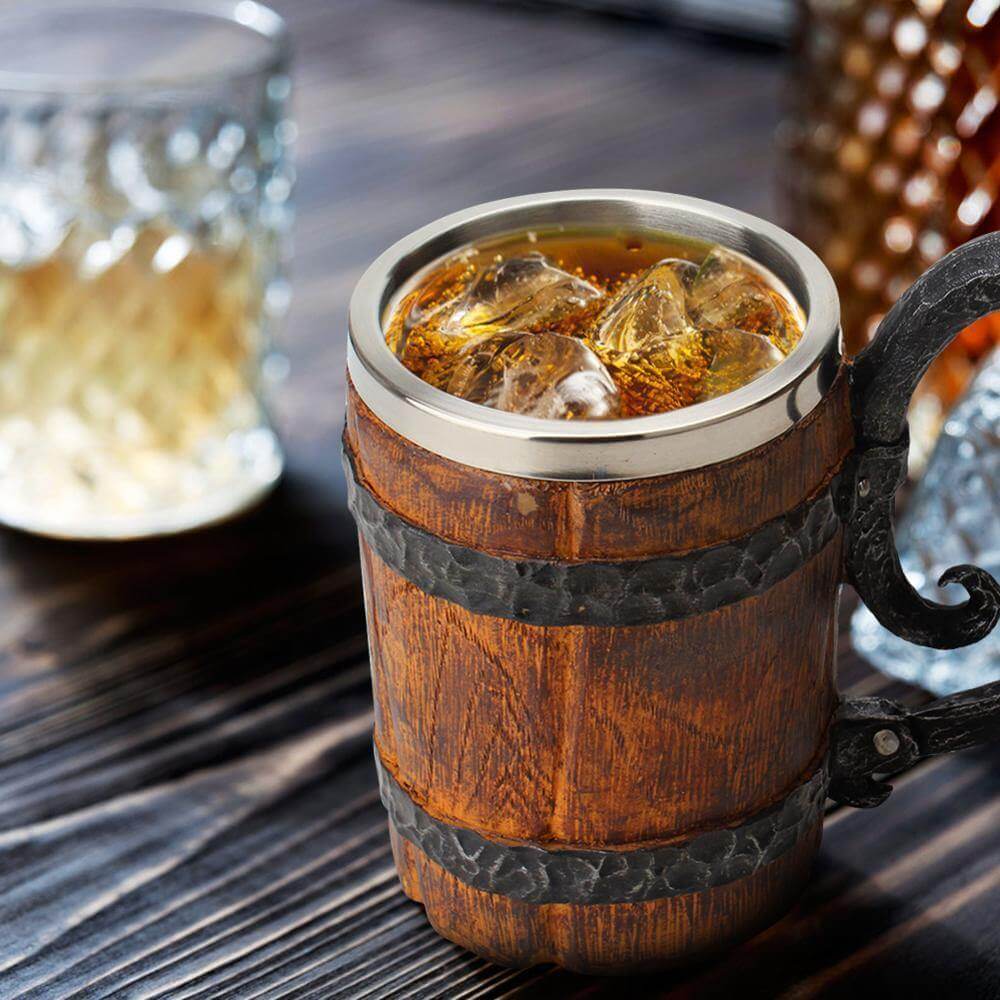 Ancient Skull Stainless Steel Mug - Image 3