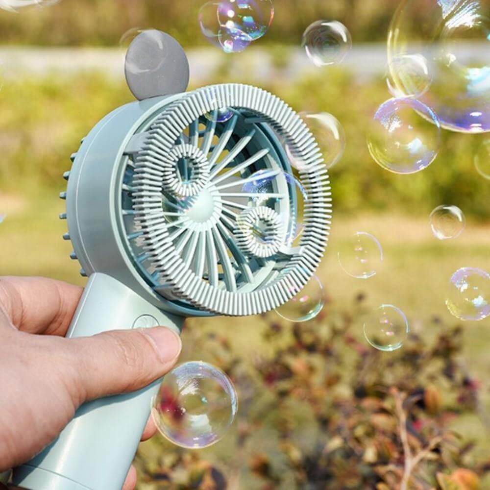 Magic Fan USB Automatic Bubble Blower Machine - Image 2