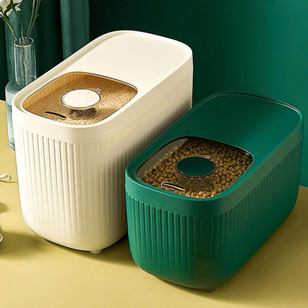 Kitchen Pastel Large Capacity Grain Storage Box - Image 2