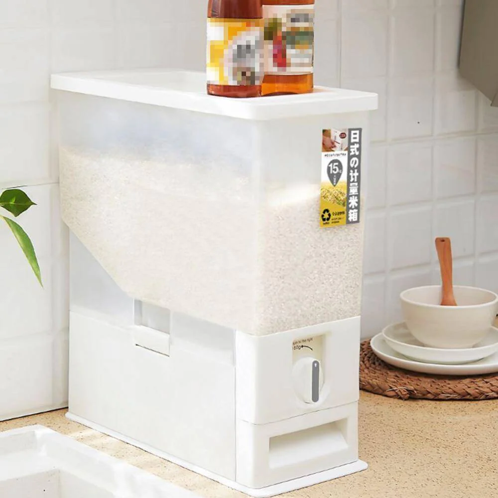 Moisture-proof Simple Grain Storage Dispenser - Image 2