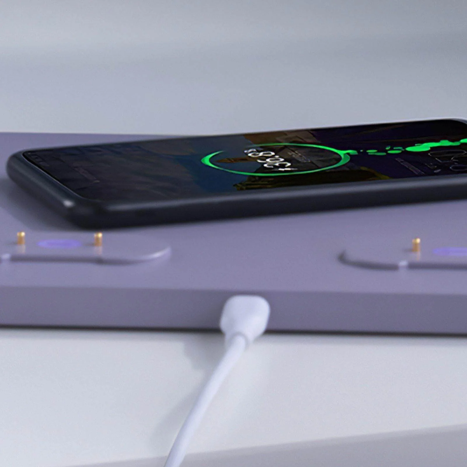 Wireless Charger Humidifier Bluetooth Speaker Night Lamp - Image 3