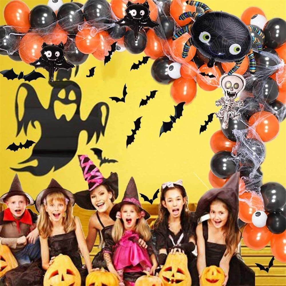 Halloween Colors Home Decoration Balloon Kit - Image 3