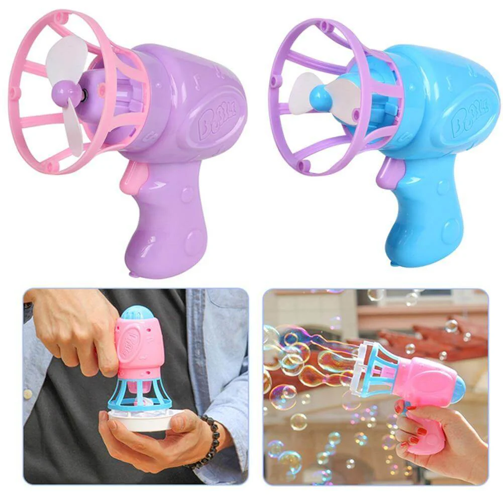 Electric Kids Bubble Flower Fan - Image 2