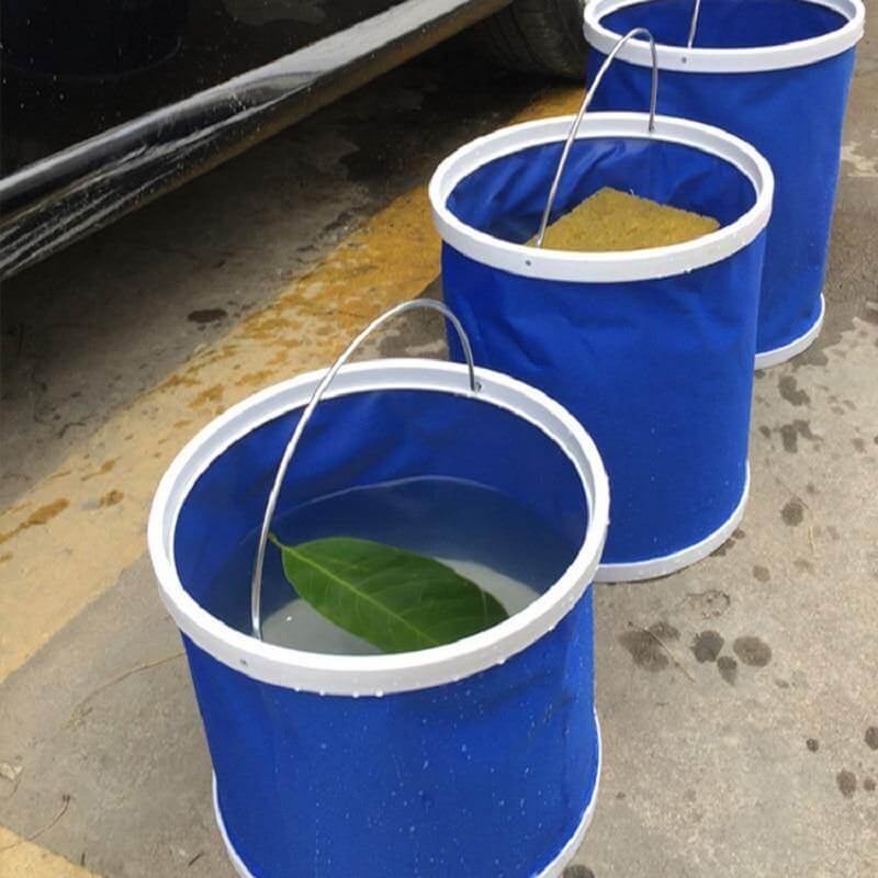 Waterproof Folding Simple Water Container Bucket - Image 2