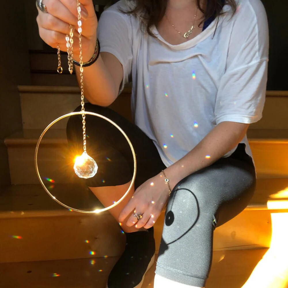 Suncatcher Rainbow Wind Chaser Crystal - Image 1