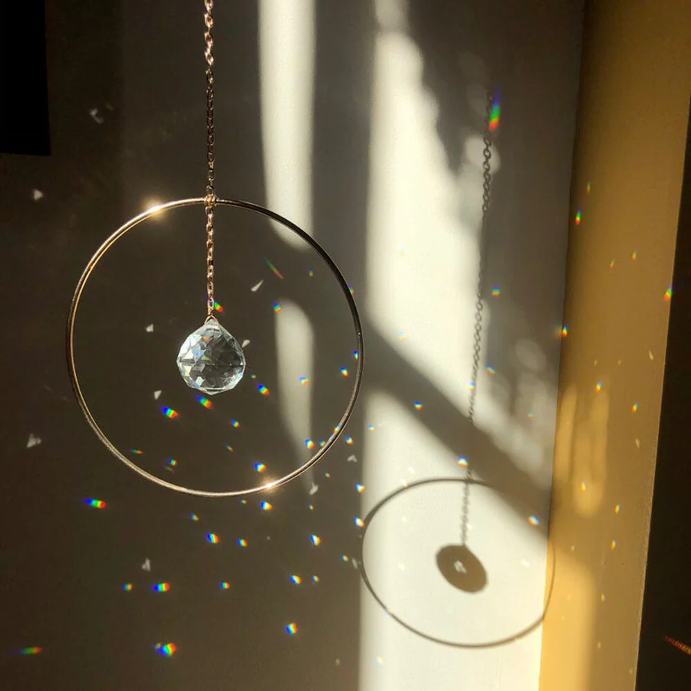 Suncatcher Rainbow Wind Chaser Crystal - Image 2